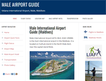 Tablet Screenshot of maleairport.com